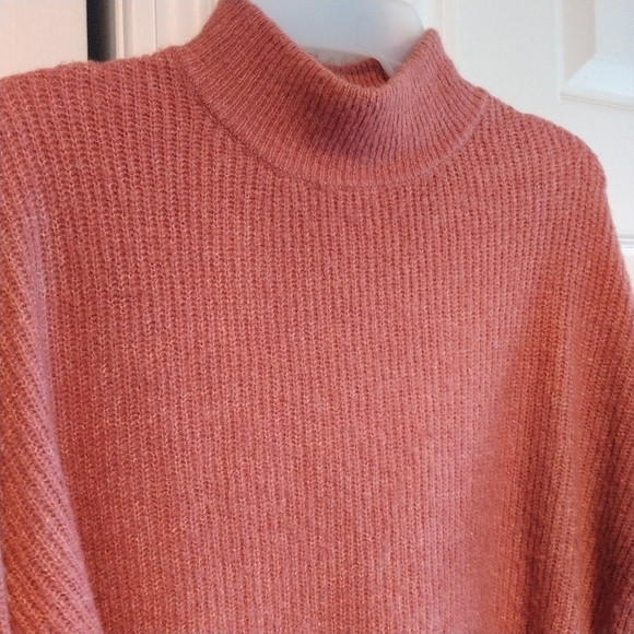 Philosophy Mock turtleneck Oversized Cozy Knit Sweater S - Picture 2 of 9
